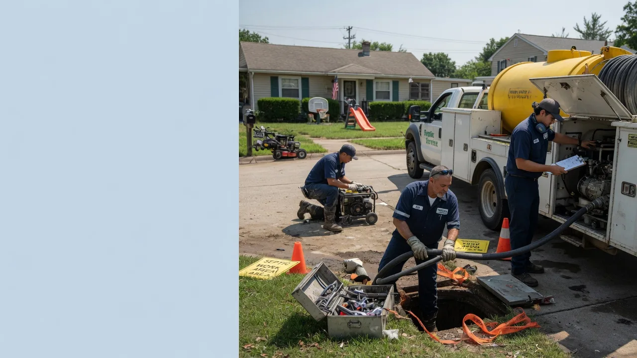 Septic Tank Pumping in Sunman, IN near me